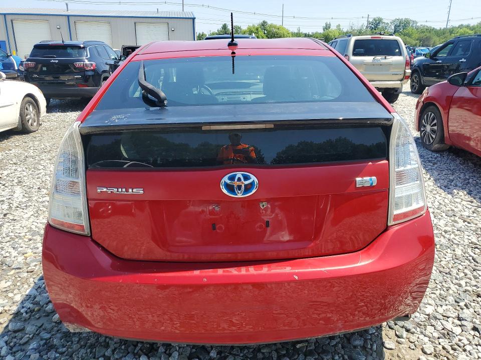 2010 Toyota Prius VIN JTDKN3DU4A0032864 COPART salvage auction — MINOR DENT/SCRATCHES, Mt - Certificate Of Title, sold $575 on 2026-07-30 (photo 6)