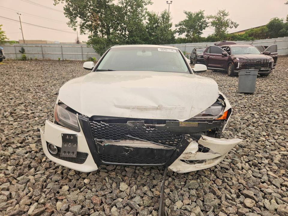 2012 Audi A5 VIN WAULFAFR2CA005736 COPART salvage auction — FRONT END, NY - MV-907A SALVAGE CERTIFICATE, sold $325 on 2026-07-23 (photo 5)