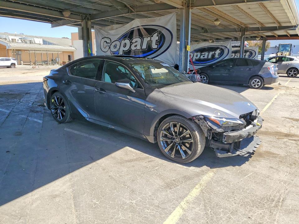 2022 Lexus Is 350 VIN JTHGZ1B20N5053105 COPART salvage auction — FRONT END, CA - SALVAGE CERTIFICATE, sold $14,900 on 2026-07-16 (photo 4)