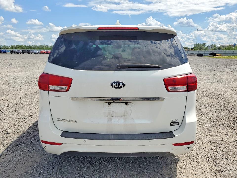 2018 Kia SEDONA VIN KNDMB5C13J6357135 COPART salvage auction — MECHANICAL, On - Permit No Brand - Unfit, sold $1,250 on 2026-07-23 (photo 6)