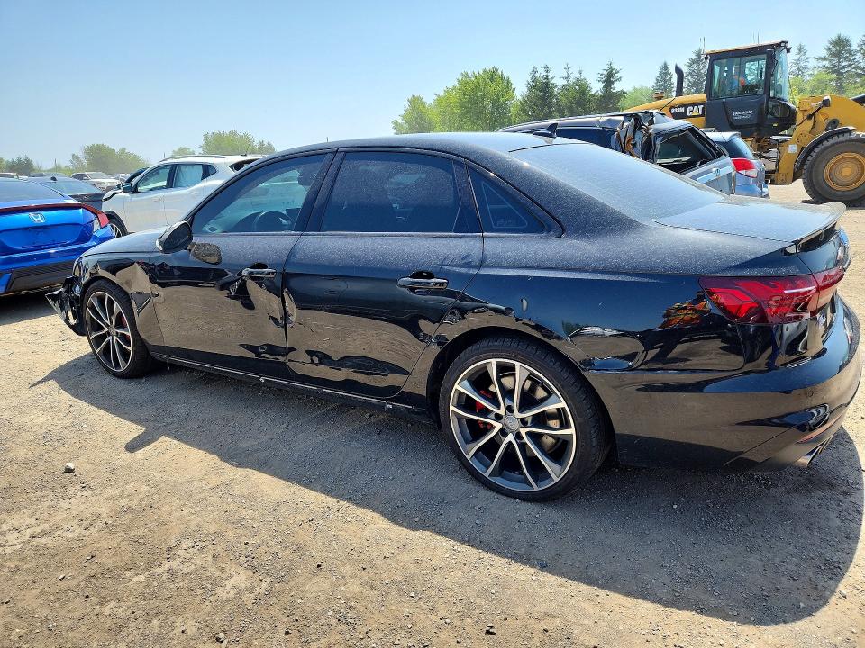 2020 Audi S4 VIN WAUC4AF43LA051330 COPART salvage auction — SIDE, On - Permit No Brand - Unfit, sold $17,250 on 2026-08-11 (photo 2)