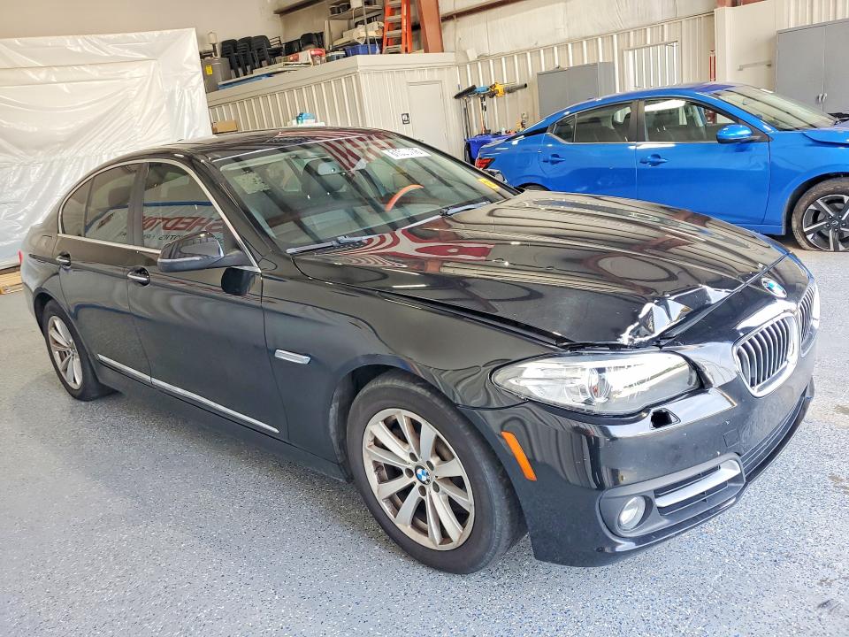 2015 BMW 5er VIN WBA5A7C50FD621952 COPART salvage auction — FRONT END, NC - DEALER ONLY CLEAN TITLE, sold $4,100 on 2026-08-11 (photo 4)