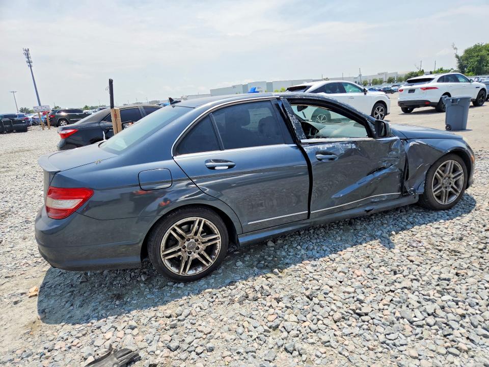 2008 Mercedes-benz C-klasse VIN WDDGF56X68F108989 COPART salvage auction — SIDE, Fl - Certificate Of Destruction, sold $400 on 2026-08-10 (photo 3)
