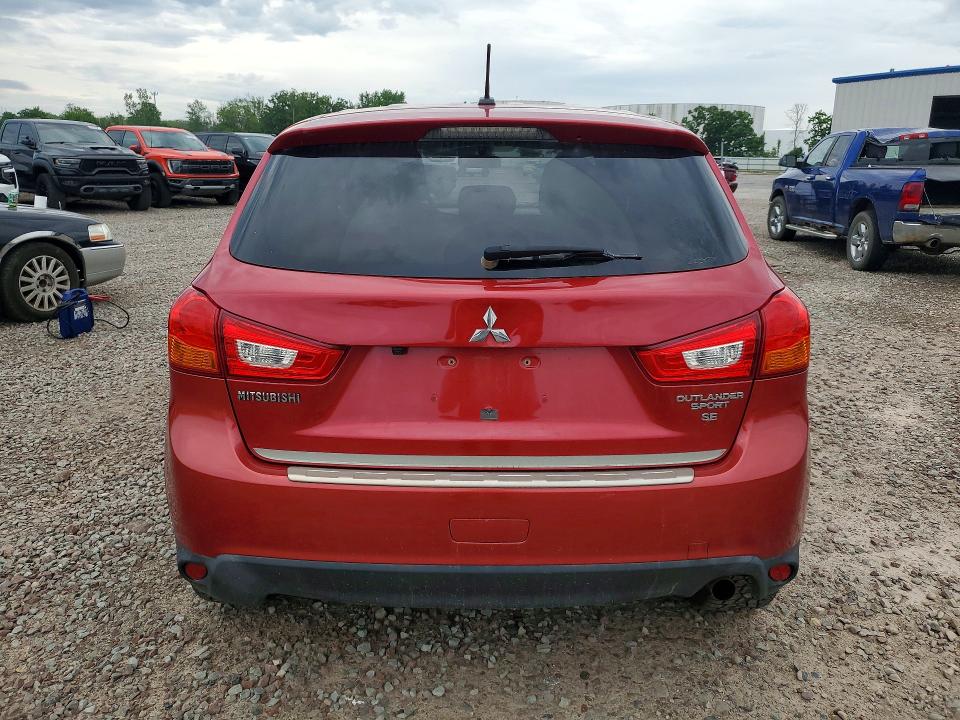 2016 Mitsubishi Outlander VIN JA4AR3AW9GZ041399 COPART salvage auction — FRONT END, Ny - Mv-907A Salvage Certificate, sold $2,150 on 2026-07-15 (photo 6)
