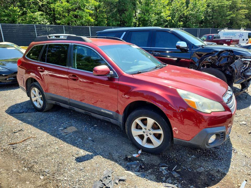 2013 Subaru Outback VIN 4S4BRBCC2D3283775 COPART salvage auction — REAR END, VA - CERTIFICATE OF TITLE, sold $575 on 2026-07-28 (photo 4)