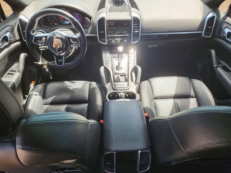 2016 Porsche Cayenne VIN WP1AA2A22GLA02868 COPART salvage auction — FRONT END, Ab - Bos - Salvage, sold $4,200 on 2026-07-28 (photo 8)