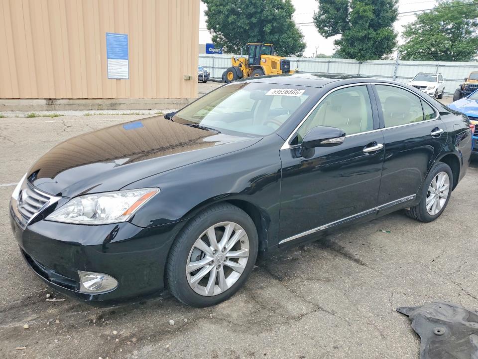 2012 Lexus VIN JTHBK1EG6C2479658 COPART salvage auction — MINOR DENT/SCRATCHES, Oh - Cert Of Title-Salvage, sold $3,700 on 2026-07-31 (photo 1)