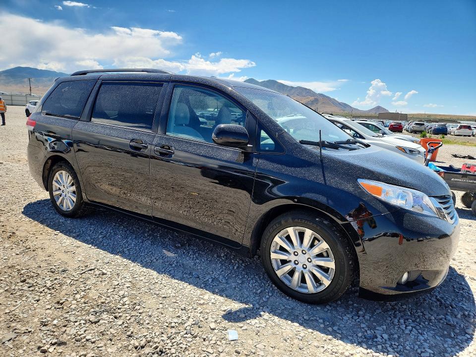 2012 Toyota Sienna VIN 5TDJK3DCXCS040740 COPART salvage auction — MINOR DENT/SCRATCHES, UT - CERTIFICATE OF TITLE, sold $150 on 2026-07-21 (photo 4)