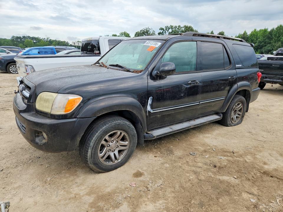 2006 Toyota Sequoia VIN 5TDBT48A36S272049 COPART salvage auction — MECHANICAL, Va - Certificate Of Title, sold $1,450 on 2026-07-14 (photo 1)