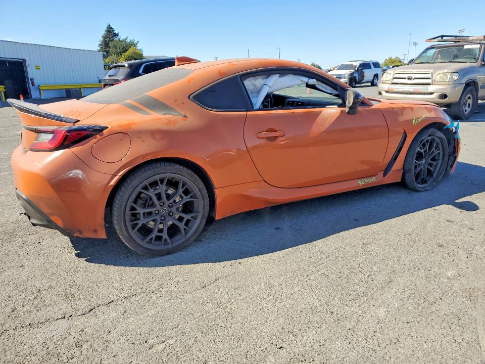 2023 Toyota Gr 86 VIN JF1ZNBG19P9755209 COPART salvage auction — FRONT END, Ca - Salvage Certificate, sold $9,200 on 2026-07-24 (photo 3)