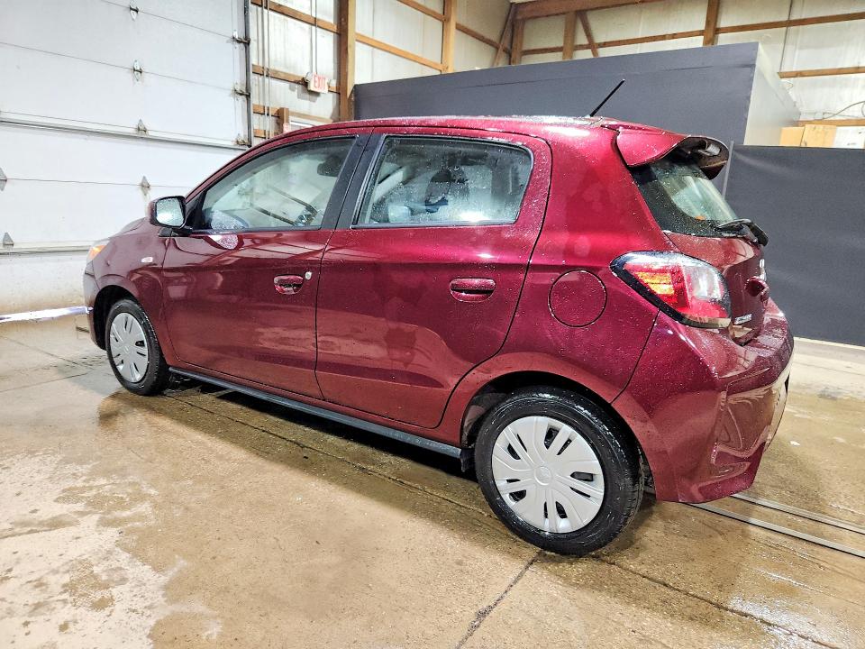 2024 Mitsubishi Mirage VIN ML32AUHJ8RH035994 COPART salvage auction — REAR END, Oh - Certificate Of Title (P), sold $90 on 2026-07-22 (photo 2)