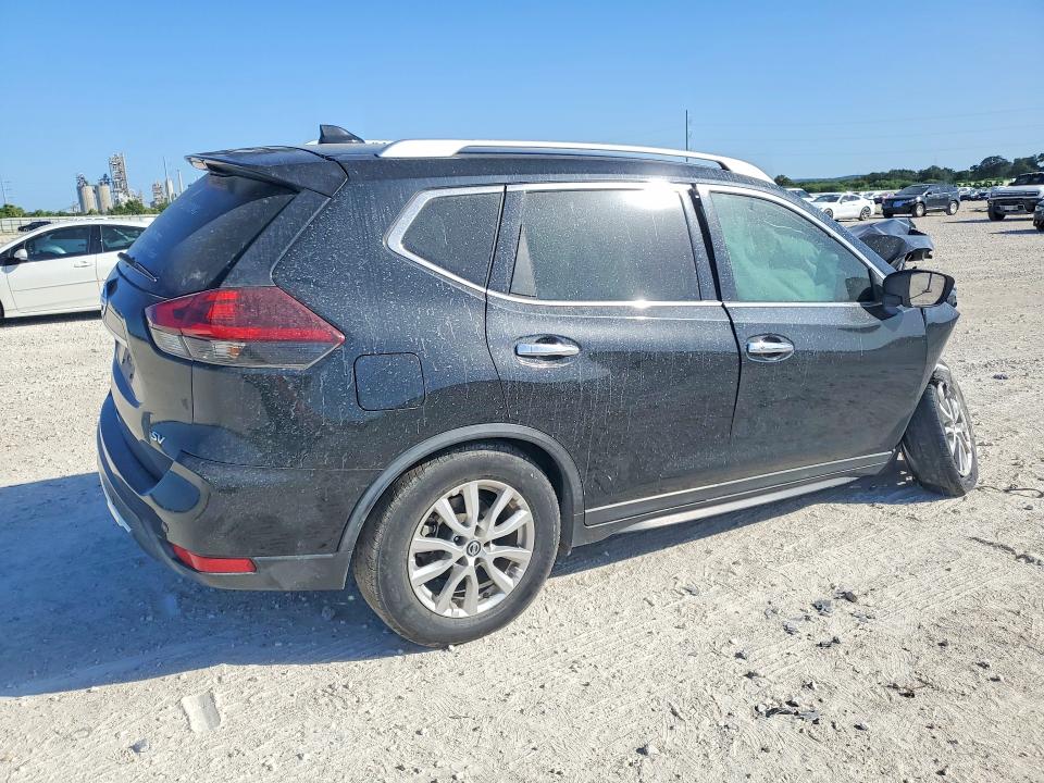 2019 Nissan Rogue VIN KNMAT2MT8KP558961 COPART salvage auction — FRONT END, TX - SALVAGE VEHICLE TITLE (P), sold $300 on 2026-07-16 (photo 3)