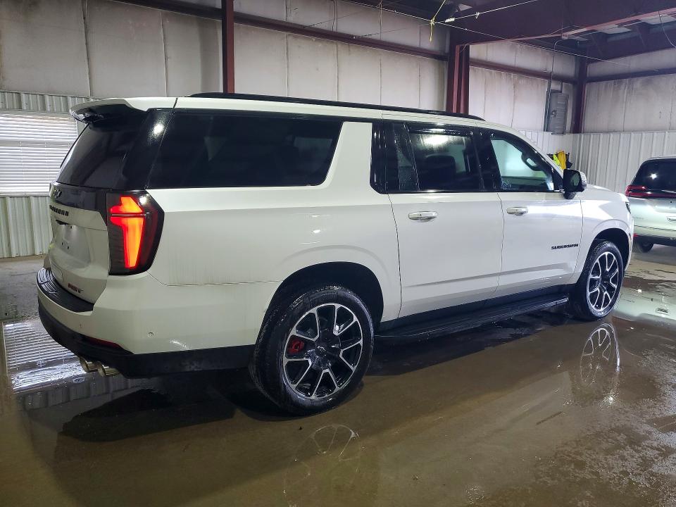 2025 Chevrolet Suburban VIN 1GNS6ERLXSR271347 COPART salvage auction — WATER/FLOOD, NY - MV907A-FLOOD SALVAGE, sold $52,500 on 2026-07-28 (photo 3)