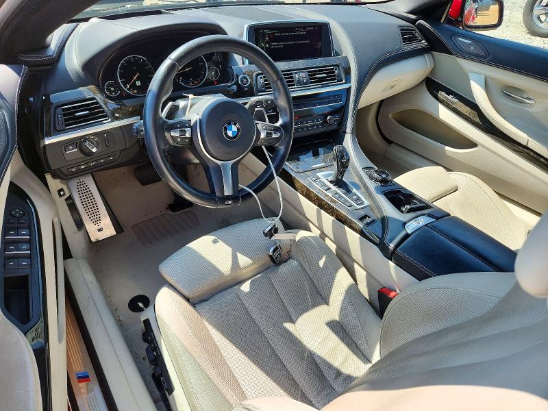 2015 BMW 6 series VIN WBAYP5C58FD873125 COPART salvage auction — SIDE, NC - SALVAGE CERTIFICATE OF TITLE, sold $2,150 on 2026-07-27 (photo 8)