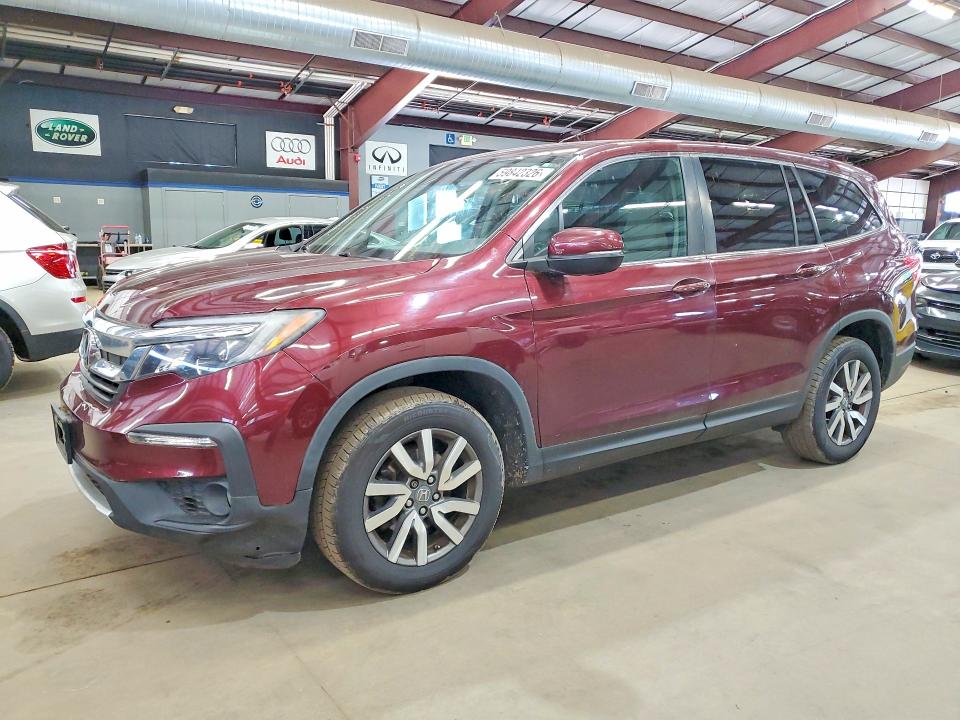 2020 Honda Pilot VIN 5FNYF6H33LB038461 COPART salvage auction — SIDE, CT - CERTIFICATE OF TITLE, sold $7,600 on 2026-07-31 (photo 1)