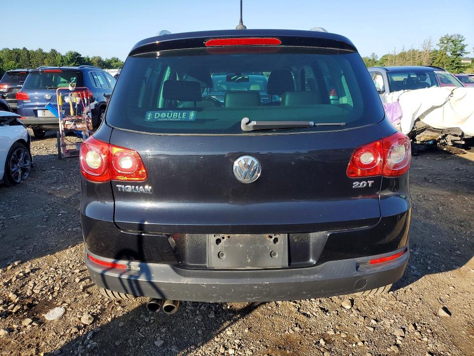 2011 Volkswagen Tiguan VIN WVGAV7AX1BW550801 COPART salvage auction — FRONT END, Md - Certificate Of Title (P), sold $450 on 2026-08-03 (photo 6)