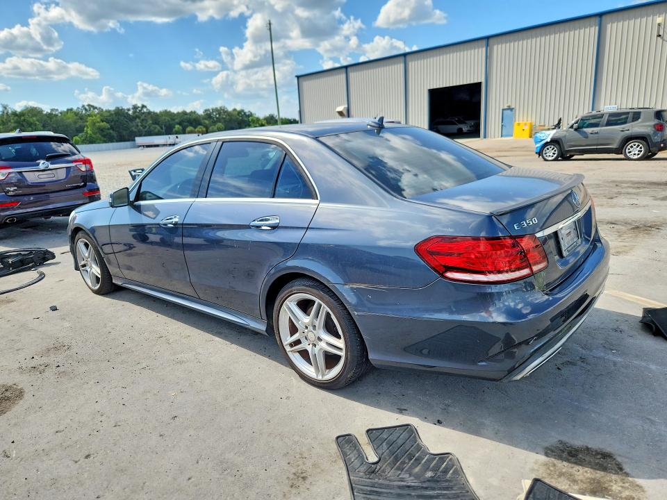 2014 Mercedes-benz E-klasse VIN WDDHF5KB6EA835122 COPART salvage auction — FRONT END, Fl - Certificate Of Title, sold $3,000 on 2026-08-05 (photo 2)