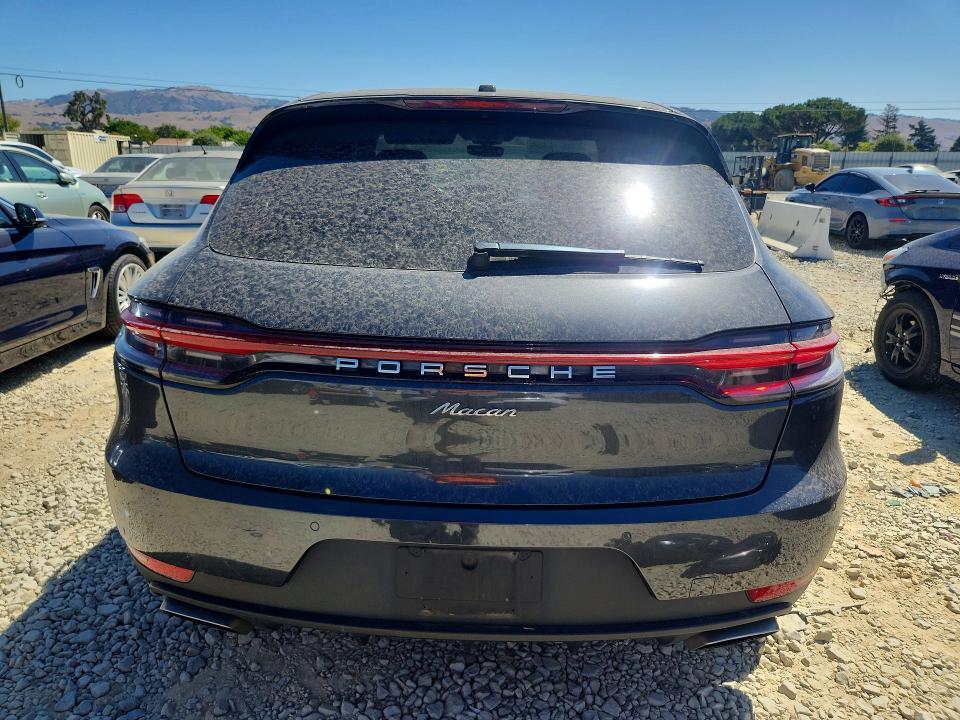 2021 Porsche Macan VIN WP1AA2A57MLB01837 COPART salvage auction — FRONT END, Ca - Salvage Certificate, sold $60 on 2026-07-30 (photo 6)