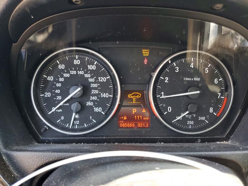 2012 BMW 3er VIN WBAKE5C59CE755960 COPART salvage auction — NORMAL WEAR, Ca - Dis/Dlr/Exp Only Clean Title, sold $1,400 on 2026-08-04 (photo 9)