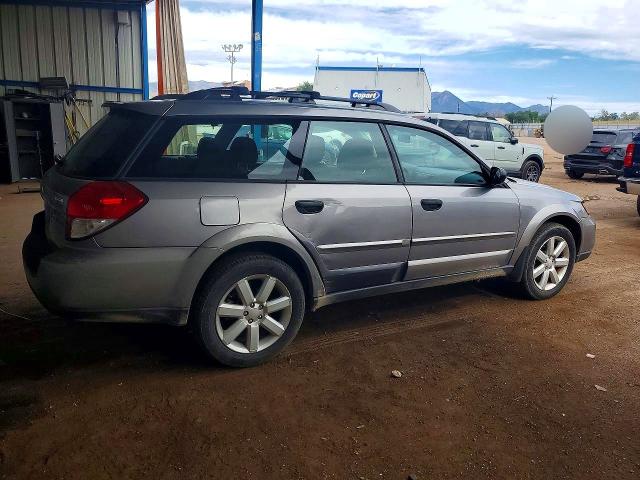2008 Subaru Outback VIN 4S4BP61CX87342358 COPART salvage auction — HAIL, Co - Certificate Of Title, sold $1,000 on 2026-08-03 (photo 3)