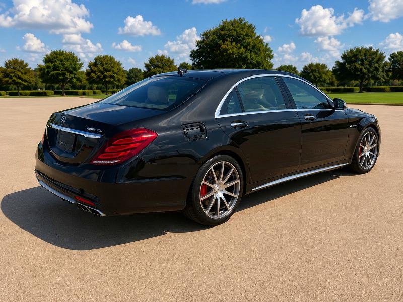 2015 Mercedes-benz S-klasse amg VIN WDDUG7JB2FA199597 COPART salvage auction — MINOR DENT/SCRATCHES, Ok - Certificate Of Title (P), sold $5,200 on 2026-07-30 (photo 4)