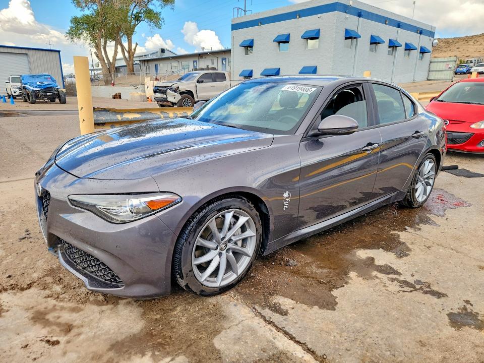 2022 Alfa romeo Giulia VIN ZARFAMAN3N7652575 COPART salvage auction — FRONT END, Nm - Cert Of Title-Salvage, sold $200 on 2026-08-13 (photo 1)