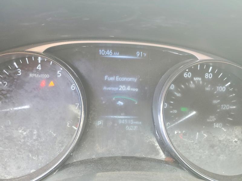 2016 Nissan Rogue VIN 5N1AT2MV0GC912371 COPART salvage auction — FRONT END, Az - Cert Of Title - Salvage, sold $450 on 2026-07-30 (photo 9)