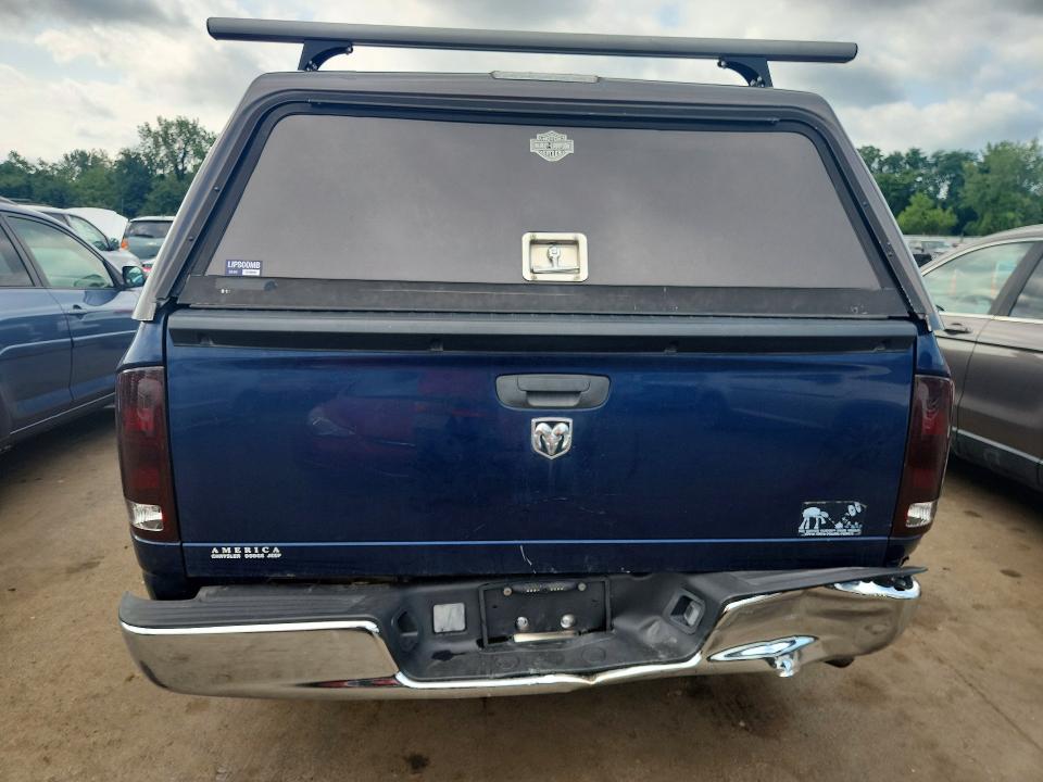 2006 Dodge Ram VIN 1D7HA18N16S649539 COPART salvage auction — REAR END, Ct - Cert Of Title-Salvage, sold $500 on 2026-07-28 (photo 6)
