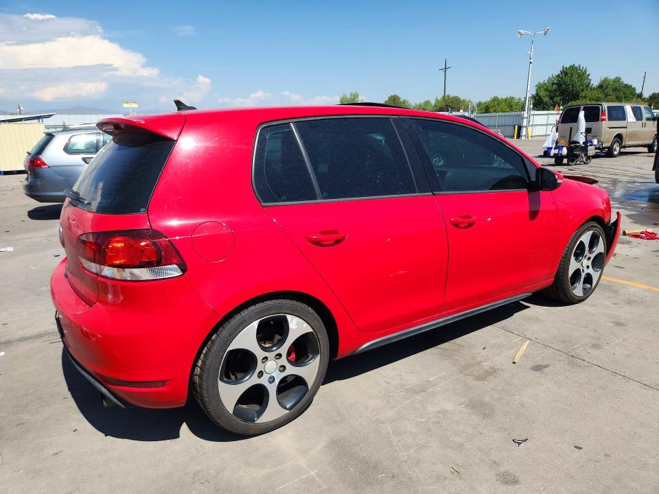 2011 Volkswagen Gti VIN WVWHV7AJ1BW007124 COPART salvage auction — FRONT END, Co - Public - Salvage Title, sold $1,300 on 2026-08-17 (photo 3)
