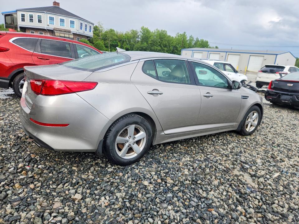 2014 Kia Optima VIN 5XXGM4A78EG337561 COPART salvage auction — FRONT END, Ct - Certificate Of Title, sold $125 on 2026-07-30 (photo 3)