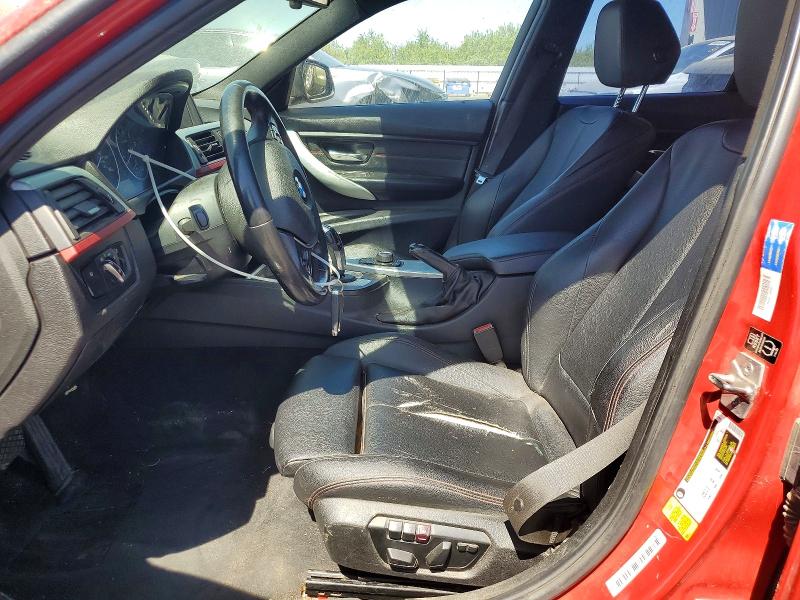 2014 BMW 3er VIN WBA3C1C51EK115989 COPART salvage auction — MECHANICAL, Ca - Dis/Dlr/Exp Only Clean Title (P), sold $1,550 on 2026-07-30 (photo 7)