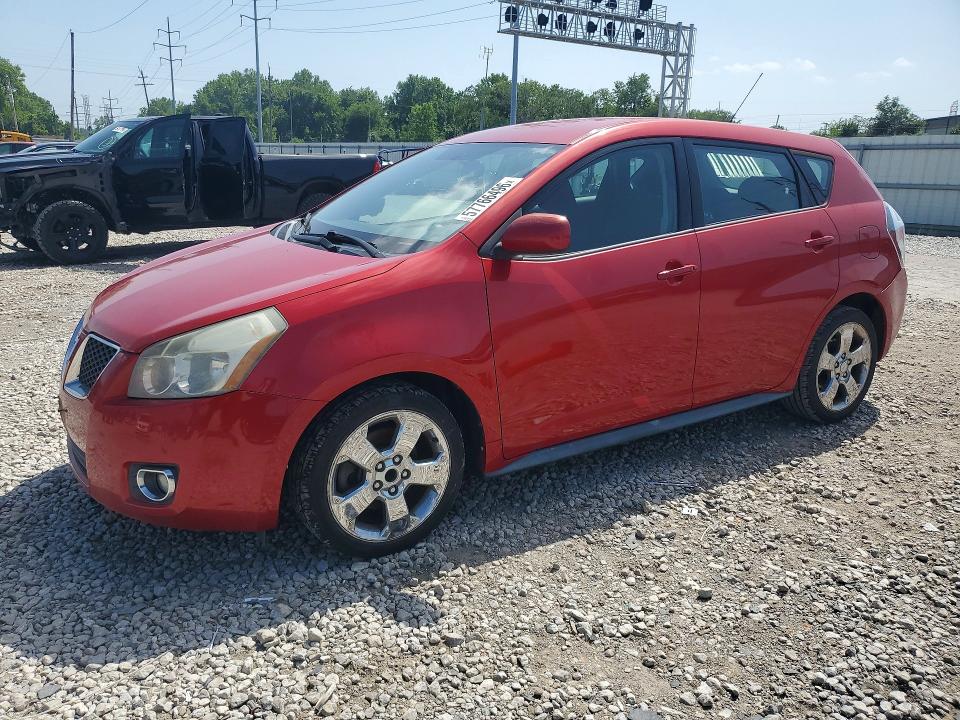 2009 Pontiac Vibe VIN 5Y2SP67029Z422678 COPART salvage auction — MINOR DENT/SCRATCHES, Oh - Certificate Of Title, sold $725 on 2026-07-16 (photo 1)