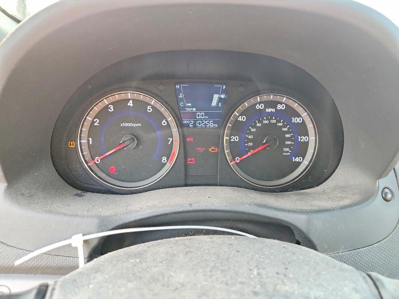 2013 Hyundai Accent VIN KMHCT4AE1DU303448 COPART salvage auction — MECHANICAL, Il - Certificate Of Title (P), sold $500 on 2026-07-28 (photo 9)