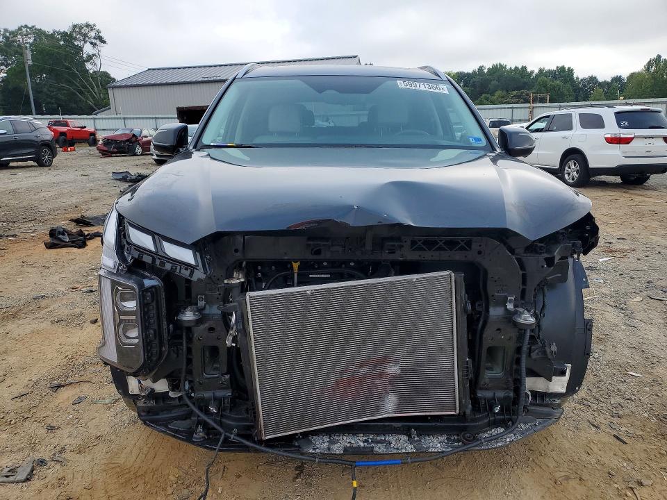 2024 Hyundai Palisade VIN KM8R7DGE3RU650065 COPART salvage auction — FRONT END, Salvage Title, sold $13,600 on 2026-07-24 (photo 5)