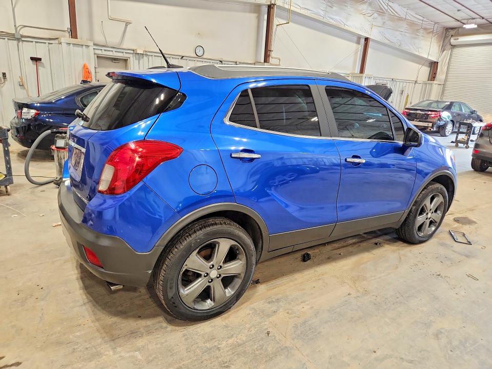 2013 Buick Encore VIN KL4CJBSBXDB132143 COPART salvage auction — WATER/FLOOD, WI - CERT OF TITLE-FLOOD DAMAGED, sold $950 on 2026-07-22 (photo 3)