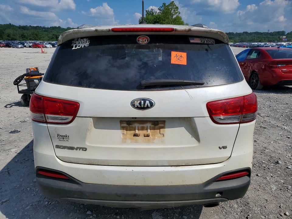 2017 Kia Sorento VIN 5XYPG4A52HG224145 COPART salvage auction — MECHANICAL, MS - CERTIFICATE OF TITLE, sold $400 on 2026-07-27 (photo 6)
