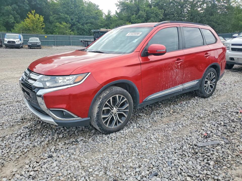 2016 Mitsubishi Outlander VIN JA4AD3A39GZ004762 COPART salvage auction — REAR END, Tn - Certificate Of Title (P), sold $175 on 2026-07-21 (photo 1)