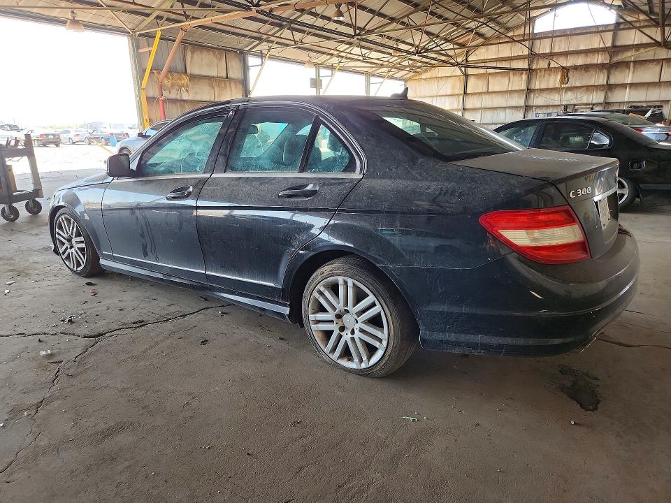 2009 Mercedes-benz C class VIN WDDGF81XX9R077948 COPART salvage auction — FRONT END, Az - Certificate Of Title (P), sold $475 on 2026-07-29 (photo 2)