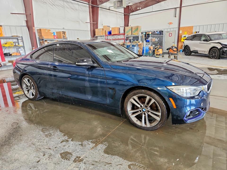 2014 BMW 4 series VIN WBA3N7C58EK220090 COPART salvage auction — SIDE, Il - Salvage Certificate, sold $1,000 on 2026-08-12 (photo 4)