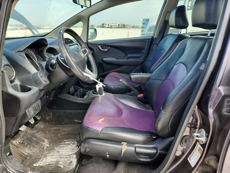 2013 Honda Fit VIN JHMGE8G53DC029995 COPART salvage auction — REAR END, Tx - Salvage Vehicle Title, sold $650 on 2026-07-23 (photo 7)