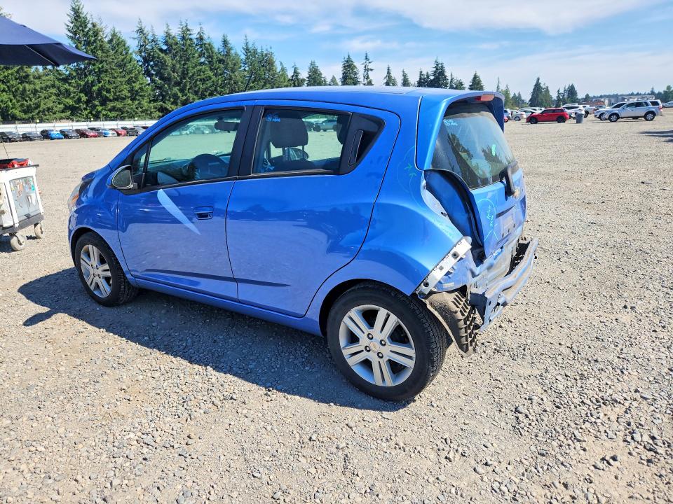 2015 Chevrolet Spark VIN KL8CB6S95FC710744 COPART salvage auction — REAR END, Wa - Bill Of Sale, sold $125 on 2026-07-28 (photo 2)