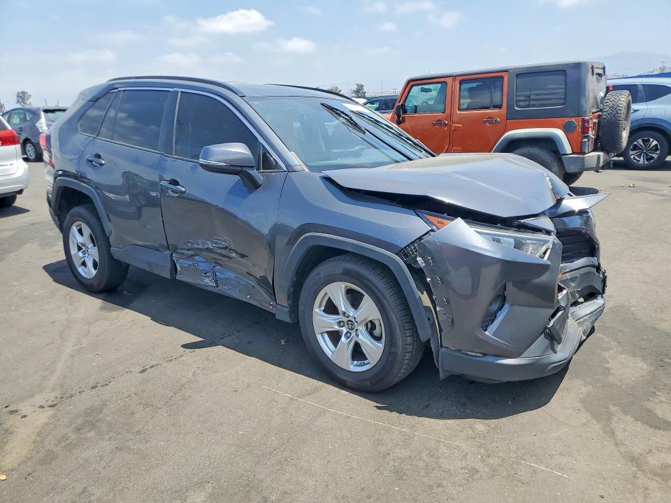 2019 Toyota Rav 4 VIN JTMW1RFV4KD007060 COPART salvage auction — FRONT END, Ca - Salvage Certificate, sold $6,300 on 2026-07-13 (photo 4)