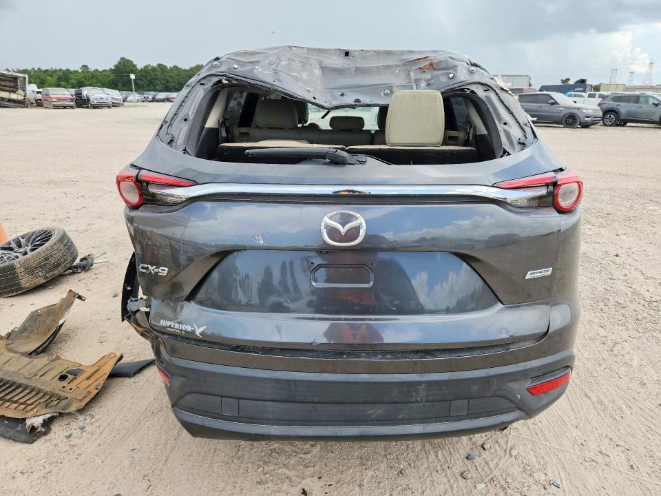 2019 Mazda Cx-9 VIN JM3TCACY8K0315747 COPART salvage auction — ROLLOVER, Tx - Cert Of Title-Rebuilt Salvage, sold $3,550 on 2026-07-28 (photo 6)