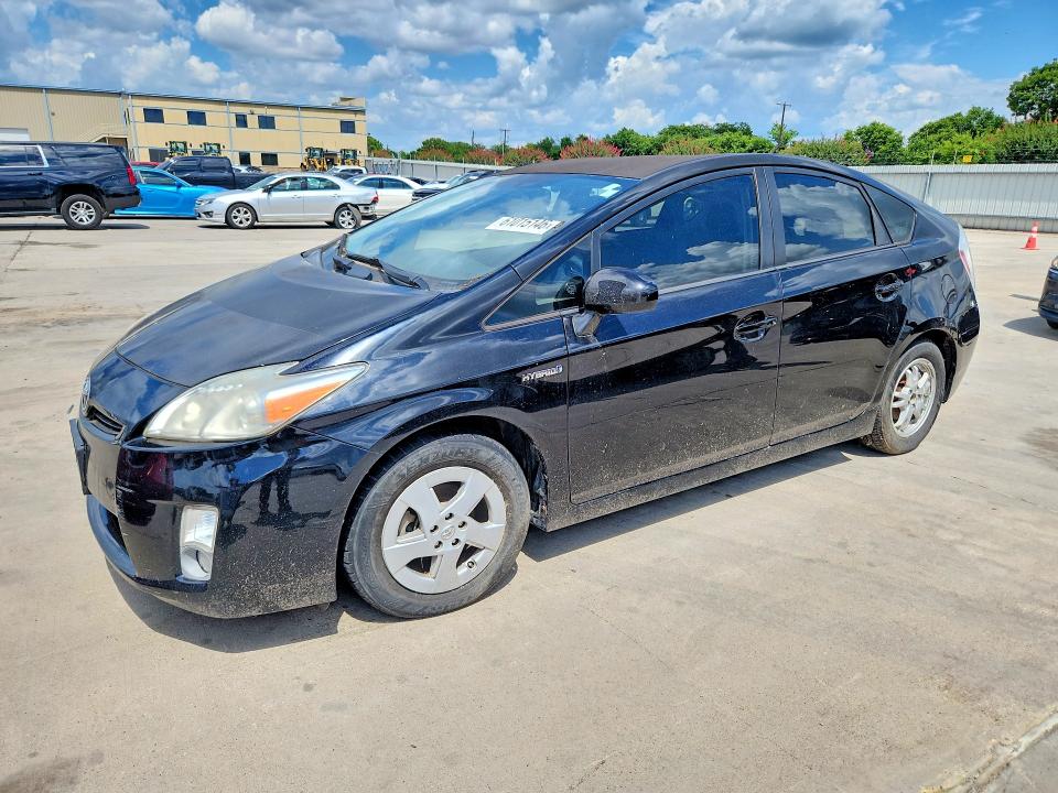 2011 Toyota Prius VIN JTDKN3DU0B1418614 COPART salvage auction — MECHANICAL, TX - CERTIFICATE OF TITLE, sold $725 on 2026-07-16 (photo 1)