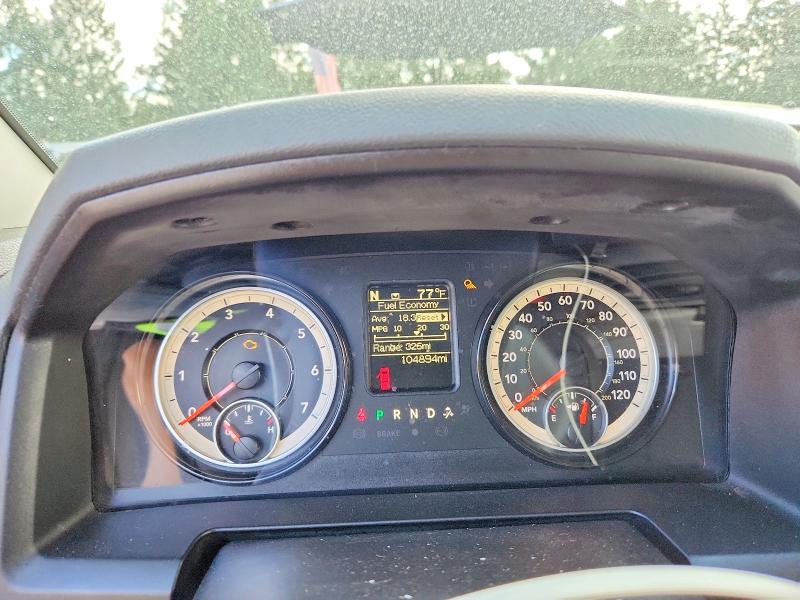 2018 Ram 1500 VIN 1C6RR7FT1JS190900 COPART salvage auction — FRONT END, Wa - Bill Of Sale, sold $3,950 on 2026-07-31 (photo 9)