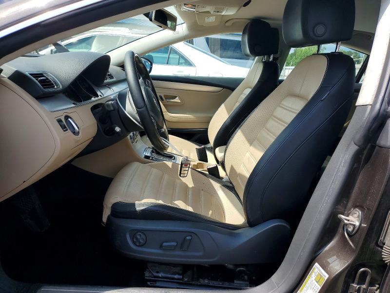 2014 Volkswagen Passat cc VIN WVWBP7AN5EE533401 COPART salvage auction — FRONT END, Pa - Certificate Of Salvage, sold $950 on 2026-08-14 (photo 7)