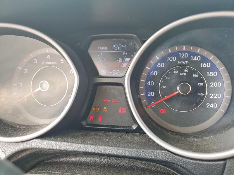 2016 Hyundai Elantra VIN KMHDH4AH2GU535156 COPART salvage auction — FRONT END, On - Permit No Brand - Unfit, sold $525 on 2026-07-28 (photo 9)
