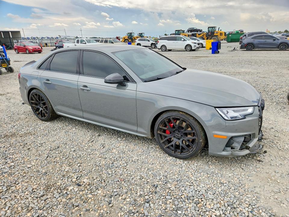 2019 Audi S4 VIN WAUB4AF43KA015647 COPART salvage auction — FRONT END, Co - Salvage Title, sold $10,100 on 2026-08-04 (photo 4)