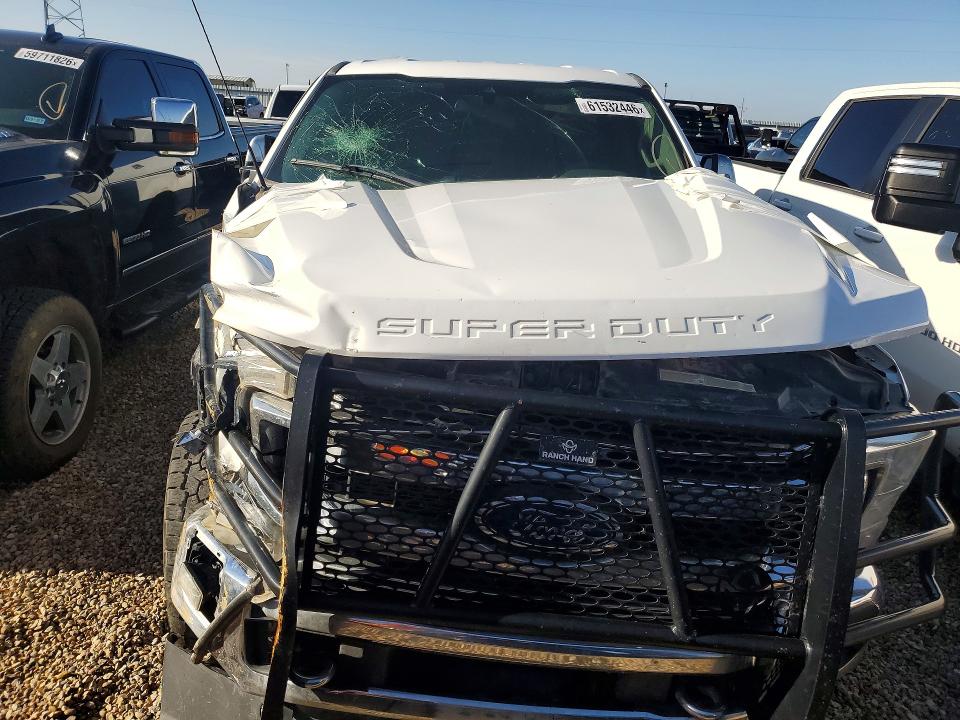 2022 Ford F-250 super duty VIN 1FT7W2BT6NEE17181 COPART salvage auction — FRONT END, TX - CERTIFICATE OF TITLE, sold $8,700 on 2026-07-28 (photo 5)