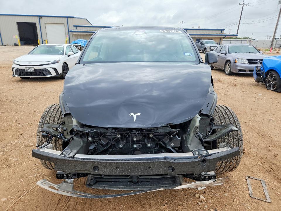 2023 Tesla Model y VIN 7SAYGDEE7PA202775 COPART salvage auction — FRONT END, Tx - Salvage Vehicle Title, sold $9,600 on 2026-07-23 (photo 5)